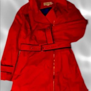 Michael Kors red utility jacket